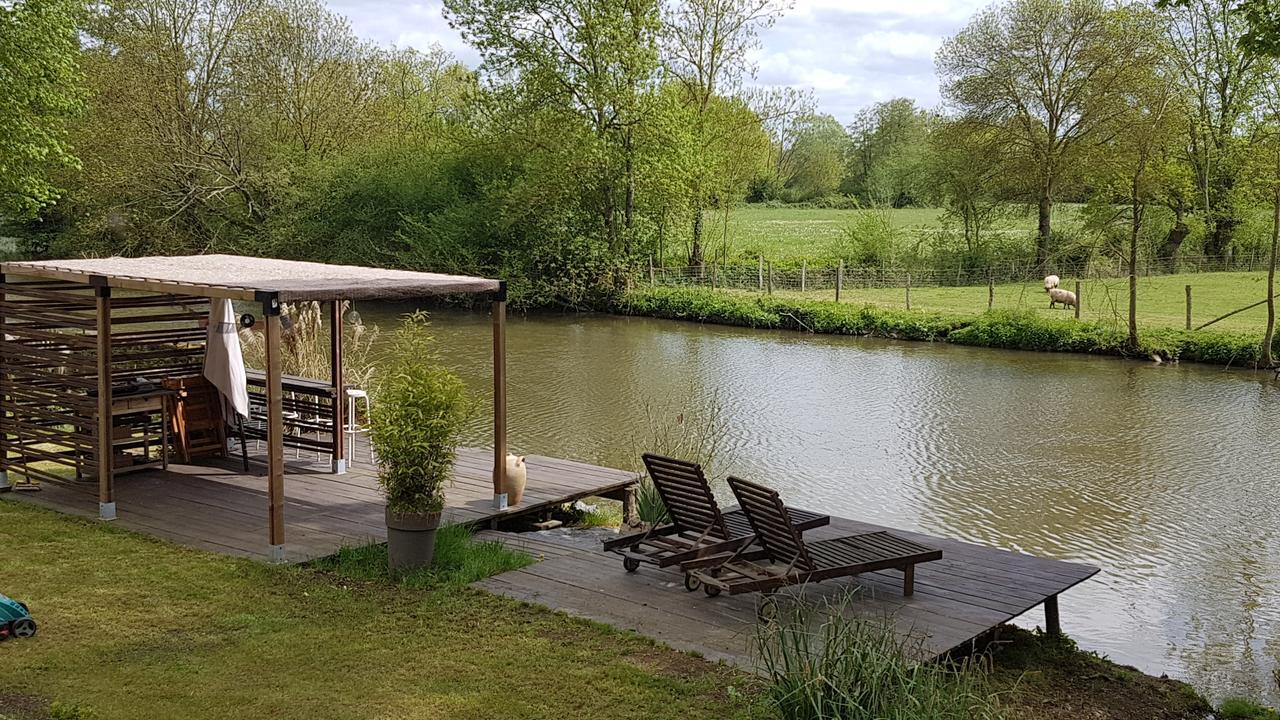 Bed and Breakfast La Belmontaise Beaumont-sur-Sarthe Exterior foto